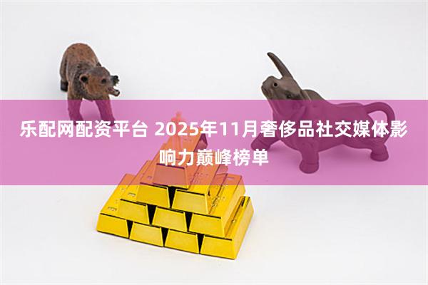 乐配网配资平台 2025年11月奢侈品社交媒体影响力巅峰榜单